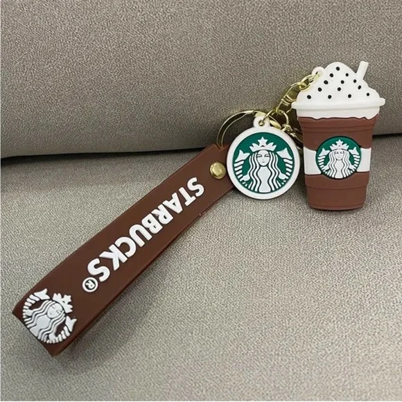 Coffee Keychain/ Bag charm - Picture 2 of 3